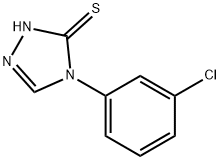 4-(3-CHLOROPHENYL)-4H-1,2,4-TRIAZOLE-3-THIOL Structure