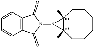1H-Isoindole-1,3(2H)-dione, 2-(9-azabicyclo[6.1.0]non-9-yl)-, cis- Structure