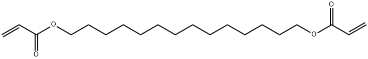 2-Propenoic acid, 1,14-tetradecanediyl ester Structure