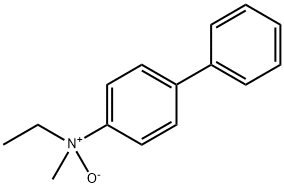 N-Ethyl-N-methyl-(1,1'-biphenyl)-4-amine, N-oxide Structure