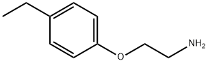 [2-(4-ethylphenoxy)ethyl]amine Structure