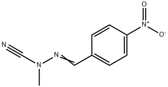 NMETHYLNCYANOPARANITROBENZALDEHYDEHYDRAZONE Structure