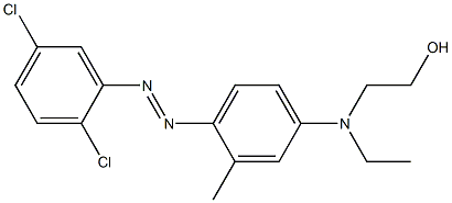 2-[[4-[(2,5-dichlorophenyl)azo]-3-methylphenyl]ethylamino]ethanol Structure