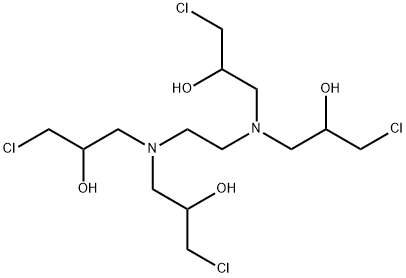 1,1',1'',1'''-(ethylenedinitrilo)tetrakis(3-chloropropan-2-ol) Structure
