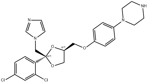 Ketoconazole EP Impurity D Structure
