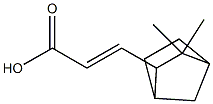 exo-3-(3,3-dimethylbicyclo[2.2.1]hept-2-yl)acrylic acid Structure