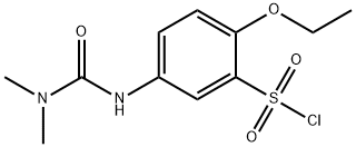 5-(3,3-DIMETHYL-UREIDO)-2-ETHOXY-BENZENESULFONYL CHLORIDE Structure