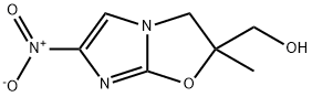 (2-METHYL-6-NITRO-2,3-DIHYDRO-IMIDAZO[2,1-B]OXAZOL-2-YL)-METHANOL Structure