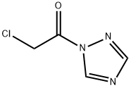 1H-1,2,4-Triazole, 1-(chloroacetyl)- (9CI) Structure