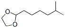 2-isoheptyl-1,3-dioxolane Structure