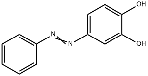4-(Phenylazo)benzene-1,2-diol Structure