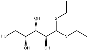 D-LYXOSE-DIETHYLDITHIOACETAL Structure