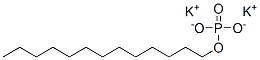 dipotassium tridecan-1-yl phosphate Structure