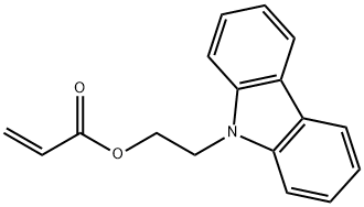 2-(9H-CARBAZOL-9-YL)ETHYL ACRYLATE  97 Structure