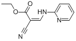 2-CYANO-3-(PYRIDIN-2-YLAMINO)-ACRYLIC ACID ETHYL ESTER Structure