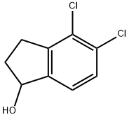 4,5-DICHLORO-2,3-DIHYDRO-1H-INDEN-1-OL Structure