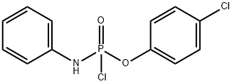 4-CHLOROPHENYL PHENYLPHOSPHORAMIDOCHLORIDATE Structure