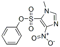 5-phenoxysulfonyl-1-methyl-4-nitroimidazole Structure