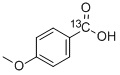 4-METHOXYBENZOIC ACID-ALPHA-13C Structure