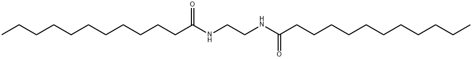 Dodecanamide, N,N-1,2-ethanediylbis- Structure
