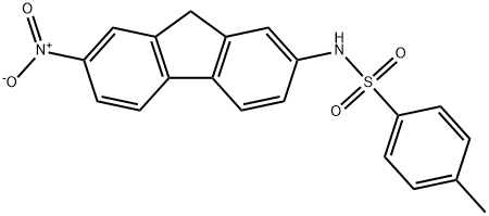 4-methyl-N-(7-nitro-9H-fluoren-2-yl)benzenesulfonamide Structure