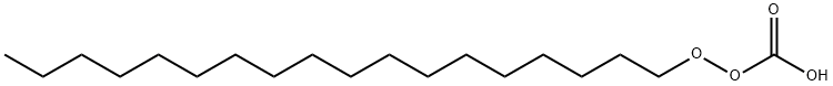 OO-octadecyl hydrogen peroxycarbonate Structure