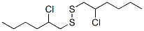 Bis(2-chlorohexyl) persulfide Structure