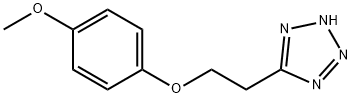 5-[2-(4-Methoxyphenoxy)ethyl]-1H-tetrazole Structure