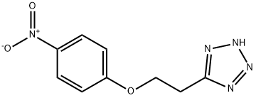5-[2-(4-Nitrophenoxy)ethyl]-1H-tetrazole Structure