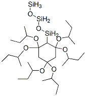 2,2,4,4,6,6-Hexakis(1-methylpropoxy)cyclohexanetrisiloxane Structure