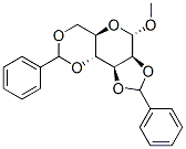 METHYL EXO-2,3:4,6-DI-O-BENZYLIDENE-ALPHA-D-MANNOPYRANOSIDE Structure