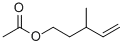 3-METHYL-4-PENTEN-1-OL ACETATE Structure