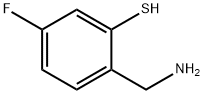 Benzenethiol, 2-(aminomethyl)-5-fluoro- (9CI) Structure