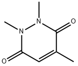 3,6-Pyridazinedione, 1,2-dihydro-1,2,4-trimethyl- (9CI) Structure