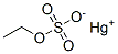 mercury(1+) ethyl sulphate Structure