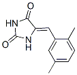 2,4-Imidazolidinedione, 5-[(2,5-dimethylphenyl)methylene]- (9CI) Structure