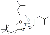 titanium tetrakis(4-methylpentanolate)  Structure