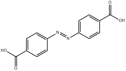 (E)-Azobenzene-4,4'-dicarboxylic acid Structure