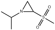 Aziridine, 1-(1-methylethyl)-2-(methylsulfonyl)- (9CI) Structure