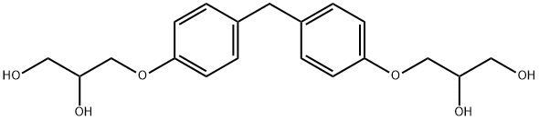 BISPHENOL F BIS(2,3-DIHYDROXYPROPYL) ETHER Structure