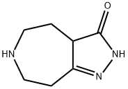 Pyrazolo[3,4-d]azepin-3(2H)-one,  3a,4,5,6,7,8-hexahydro- Structure