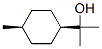 cis-alpha,alpha,4-trimethylcyclohexanemethanol  Structure
