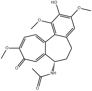 2-DEMETHYLCOLCHICINE Structure