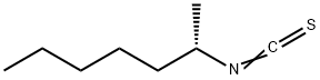 (S)-(+)-2-HEPTYL ISOTHIOCYANATE Structure