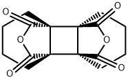 Tricyclo[6.4.0.0(2,7)]dodecane-1,2,7,8-tetracarboxylic Dianhydride Structure