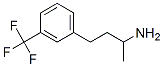 1-Methyl-3-[3-(trifluoromethyl)phenyl]propylamine Structure