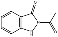 2-Acetyl-1H-indazole-3(2H)-one Structure