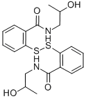 2,2'-dithiobis(N-2-hydroxypropylbenzamide) Structure