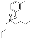Dibutylphosphinic acid m-tolyl ester Structure