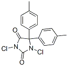 1,3-Dichloro-5,5-di(p-tolyl)hydantoin Structure